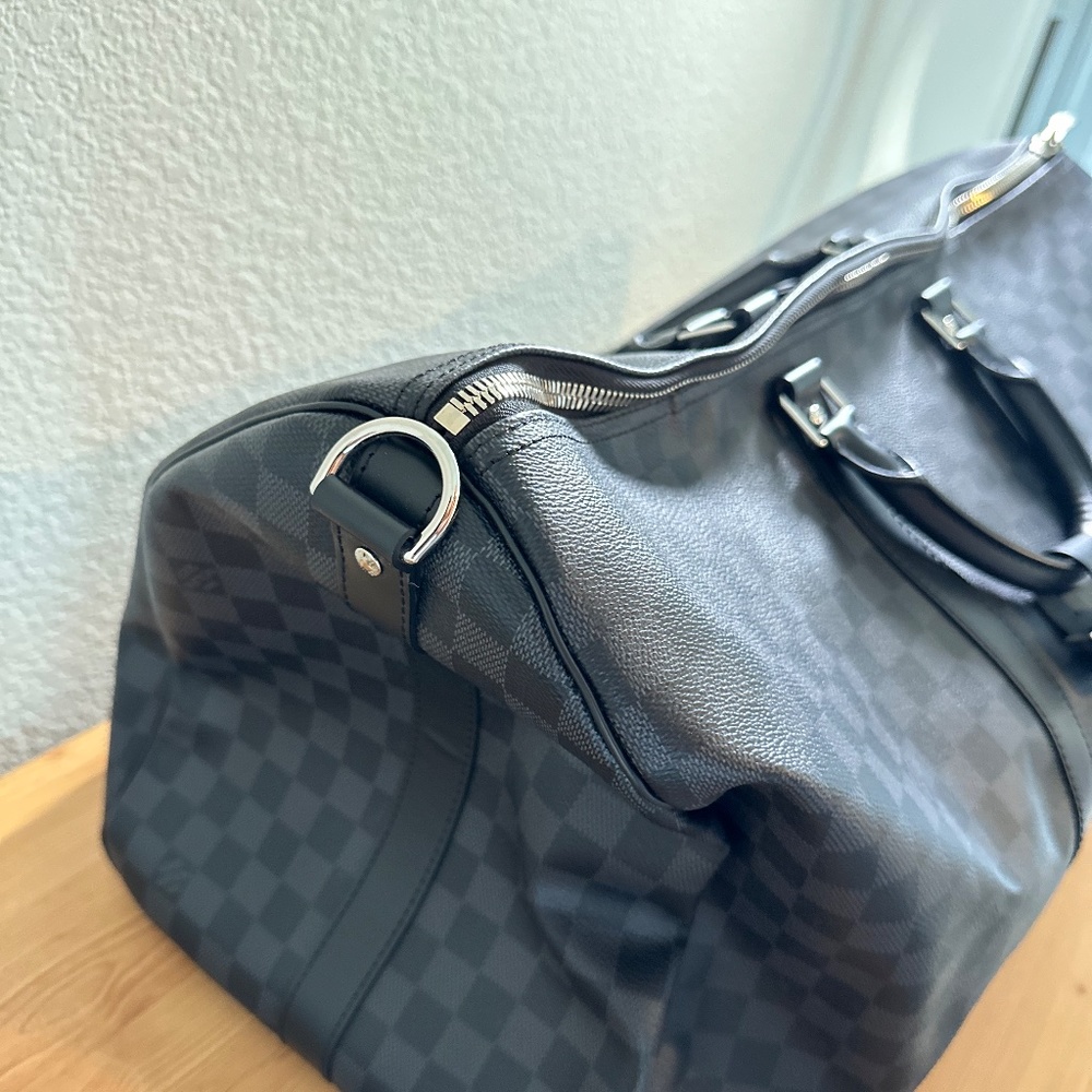 New Louis Vuitton Keepall Bandouliere Damier Geant Canvas 55 - Picture 4 of 16